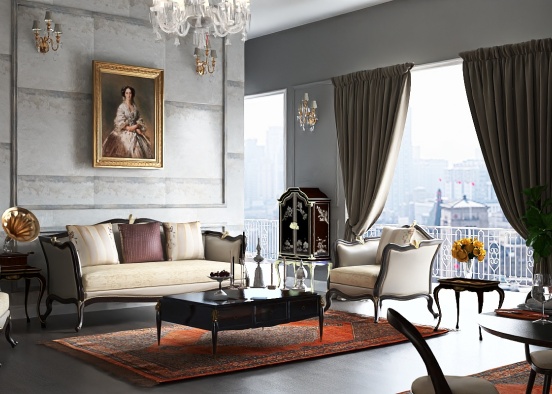 Persian style apartment in Manhattan 😍 Design Rendering