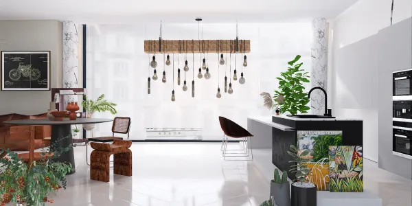 Professional interior design created with Homestyler 3D design software