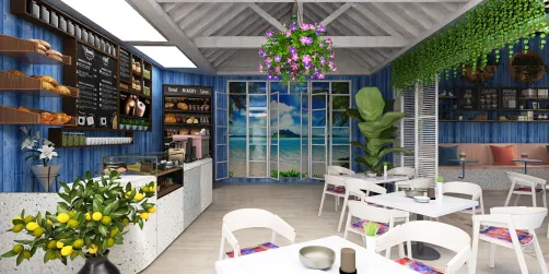 Coastal Café Escape