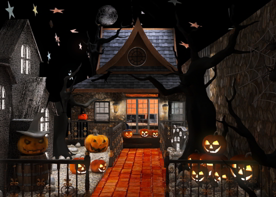Follow the Halloween Brick Road 🎃👻 Design Rendering