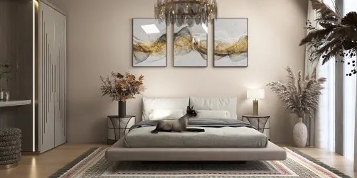 Scandinavian Style Bedroom 