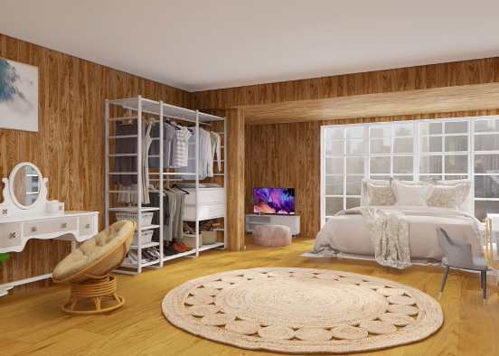 Cozy Room Design Rendering