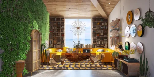 Listening Room and Library 