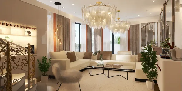 Professional interior design created with Homestyler 3D design software