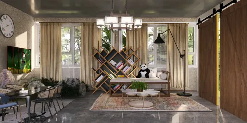 Chinese outdoor Space