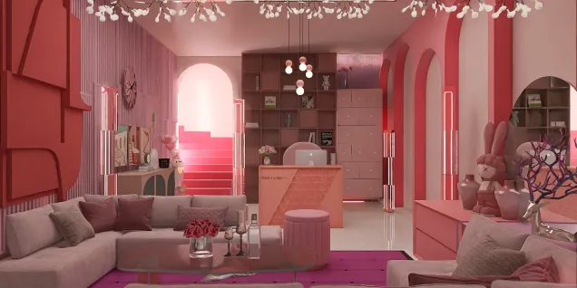 barbie office room