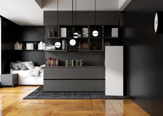 # my brothers room  Renderização de Design