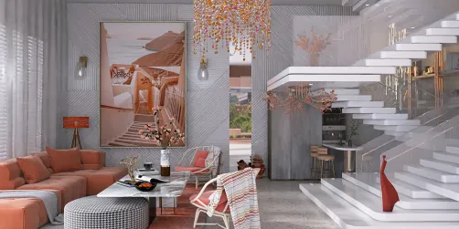 Peach fuzz house 🌺