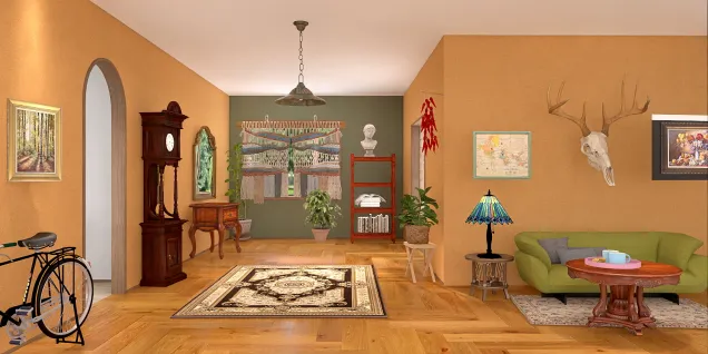 Vintage living room 