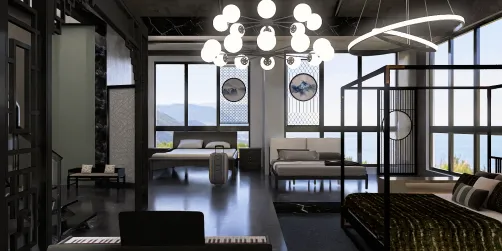 Tokyo Ghoul X 咒術迴戰 Universal Studios Hotel room