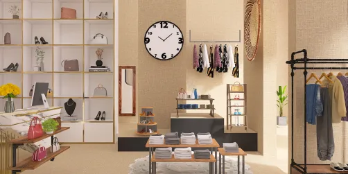 Pequeña Tienda de Ropa Mujer 