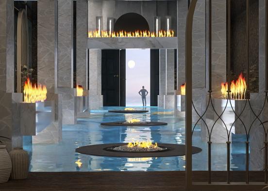 Fire, Earth, Air and Water Design Rendering