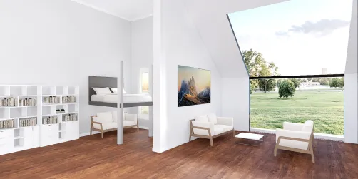white serenity room