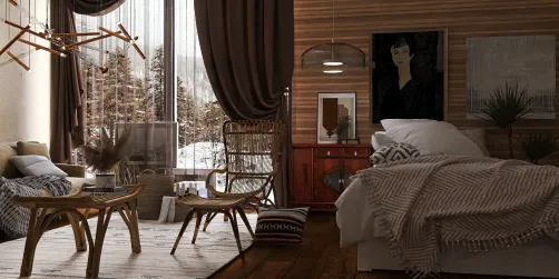 Romantic bedroom