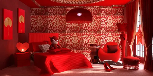 Red Bedroom
