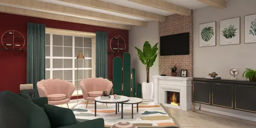 Cozy Modern Lounge