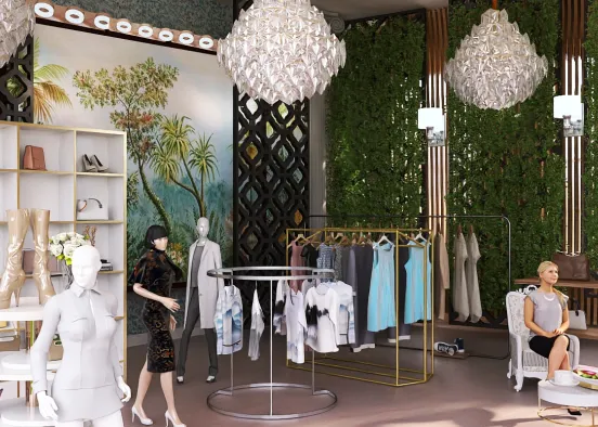 Boutique Shop - Exclusively Yours Design Rendering