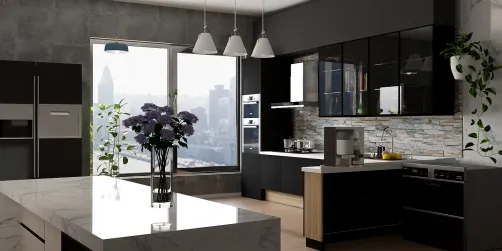 l want a kitchen like this one 😁