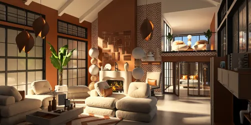 Mocha Living Room 