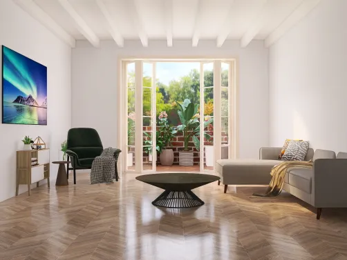The family lounge room