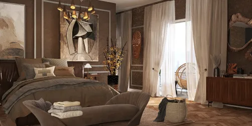 Earthy Boudoir 