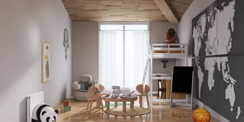 Bedroom for kids 