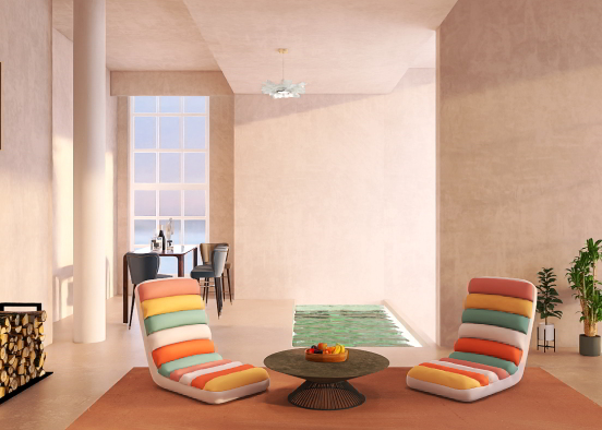 Luxury Coastel Home Design Rendering