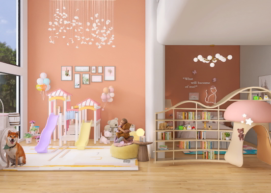 Pink room 
✨✨✨ Design Rendering