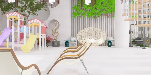 Play ground down stair 