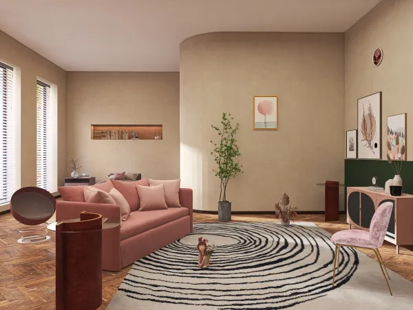 Professional interior design created with Homestyler 3D design software