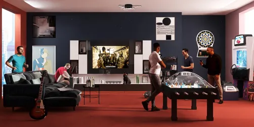 Nathan & John's Mancave