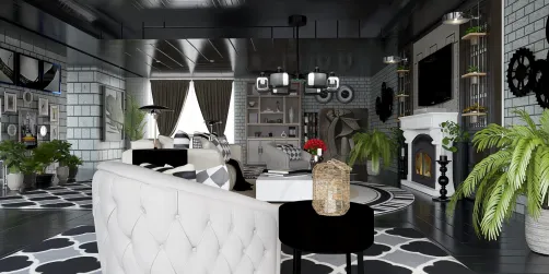 Living room 🩶🖤