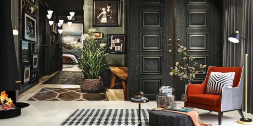 Solitude & Calmness but door stays open.