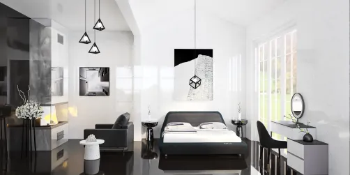 Chambre moderne n°1 :
