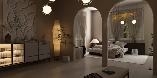 
Golden Serenity 3D views

