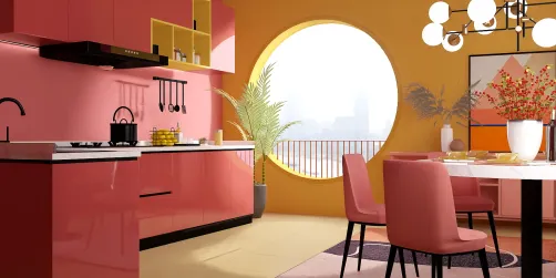 Pink Kitchen 