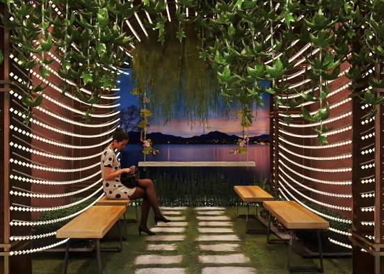 Arch ceiling  Design Rendering