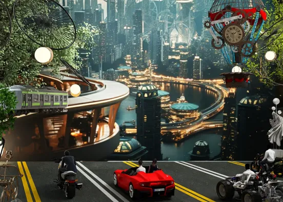 # The Wheels  Renderização de Design