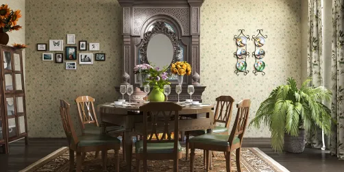 Country Cottage Dining Room 