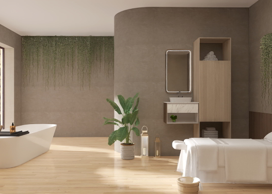Spa day at home! Design Rendering
