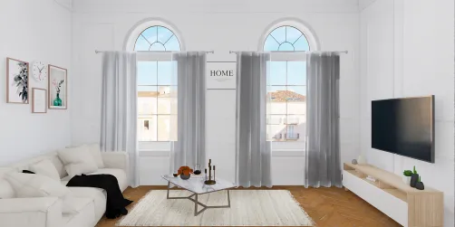 Cozy French living room 