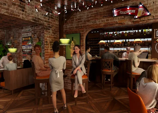 # Nelly McGee's at Aransas Pass Beach Renderização de Design