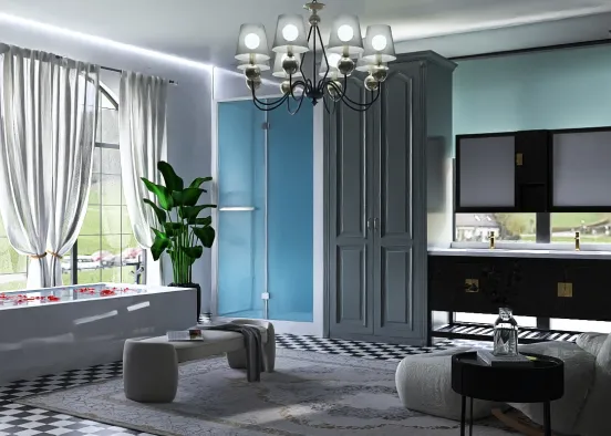 # Beautiful Bath Renderização de Design
