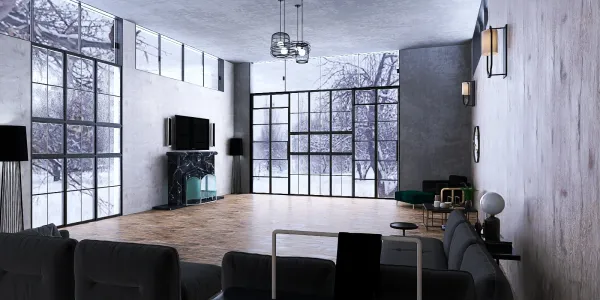 Professional interior design created with Homestyler 3D design software