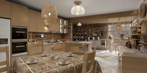 Rustic Elegance Kitchen