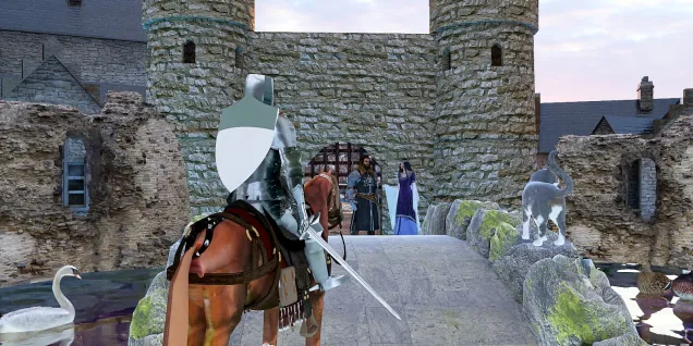 Medieval Village Entrance...