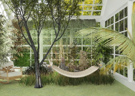 a tropical paradise  Design Rendering