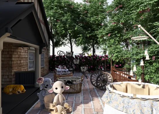 # Ко дню матери Renderização de Design