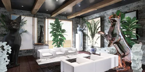 art library egypte style