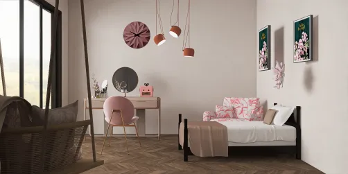 Cute pink bedroom 💗🌸💕🎀💝